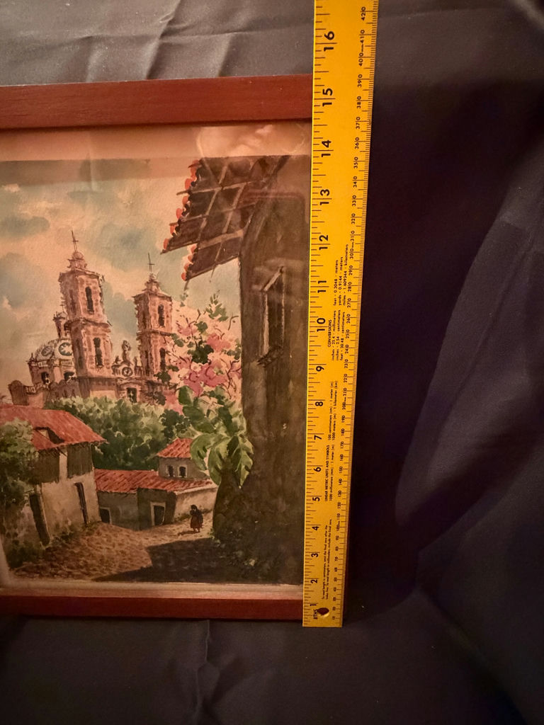 Vintage watercolor painting - image 3 of 4