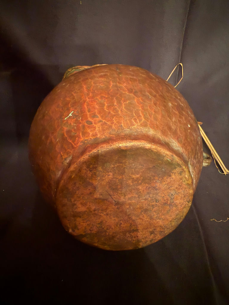Vintage hand-hammered copper pitcher or ewer - image 5 of 7