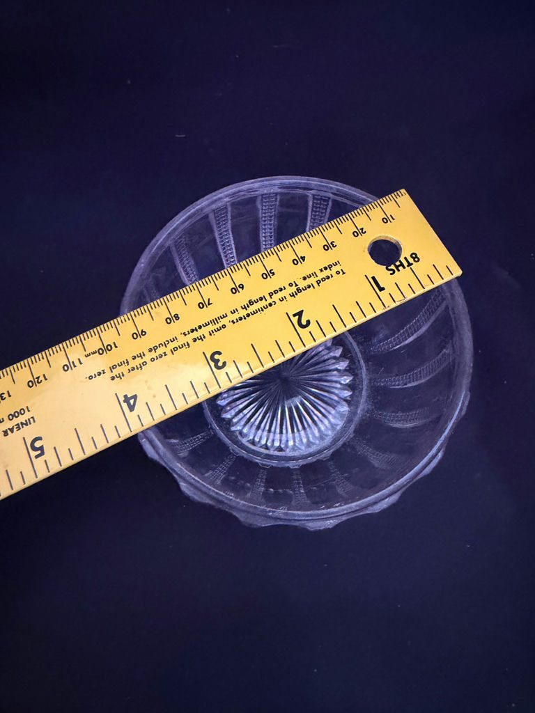 Vintage Glass crystal bowl - image 3 of 3