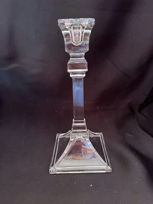 Vintage crystal candlestick holder - Image 1 of 3