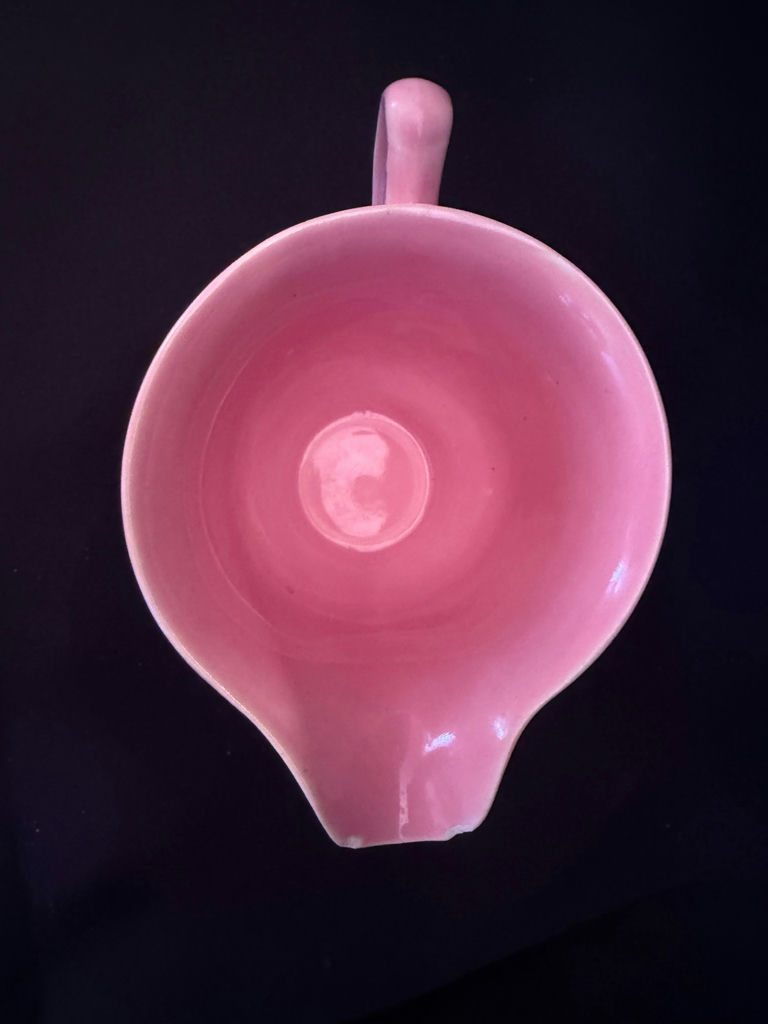 W.S. George vintage pink creamer - image 2 of 5