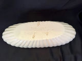 Vintage Haeger USA Pottery oval ribbed planter - thumbnail 4 of 5