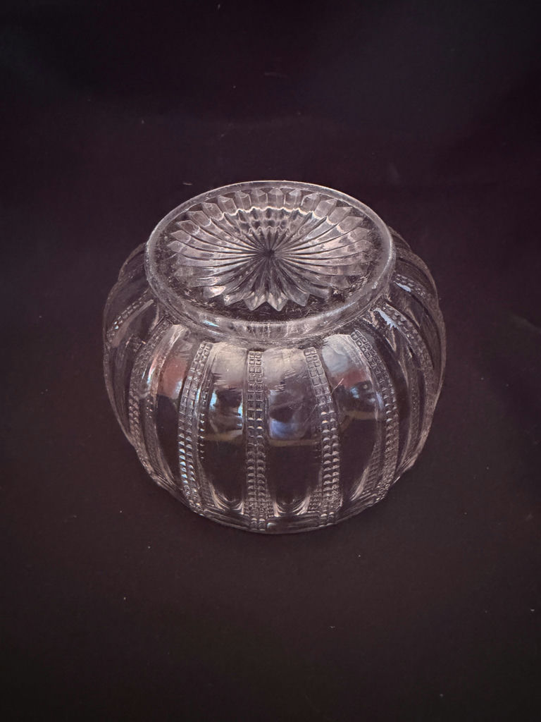 Vintage Glass crystal bowl - image 2 of 3