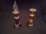 decorative Egyptian glass perfume bottles - thumbnail 1 of 3