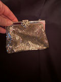 Vintage Whiting & Davis metal mesh purse - pre-1950 - thumbnail 2 of 5