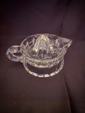vintage pressed clear glass citrus juicer reamer - thumbnail 1 of 1
