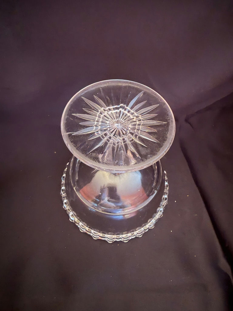 Antique open footed compote - image 3 of 3