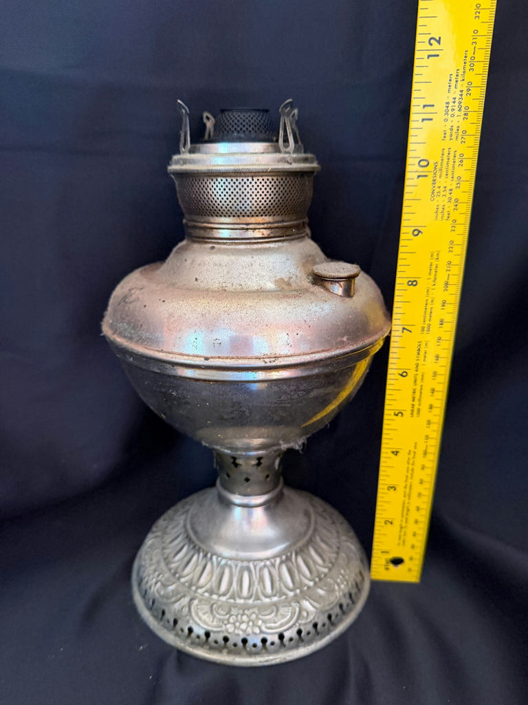 Antique oil lamp - image 2 of 2