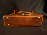Hand tooled Mexican Leather Handbag - thumbnail 6 of 20
