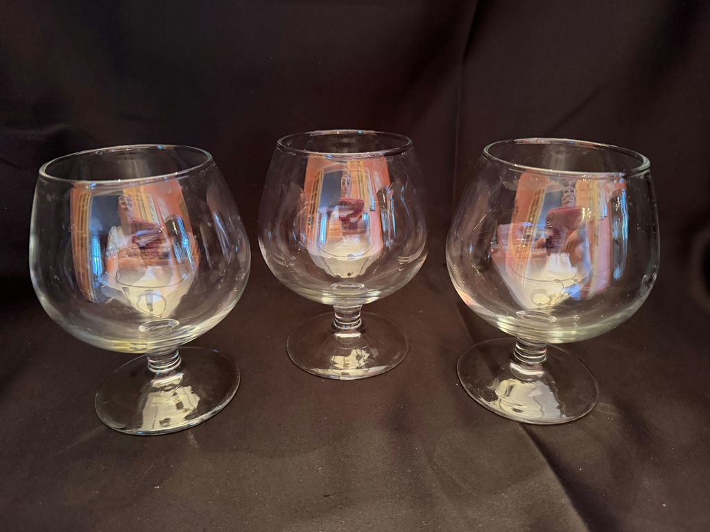 3 - brandy sniffer glasses - image 1 of 3