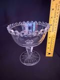Antique open footed compote - thumbnail 2 of 3