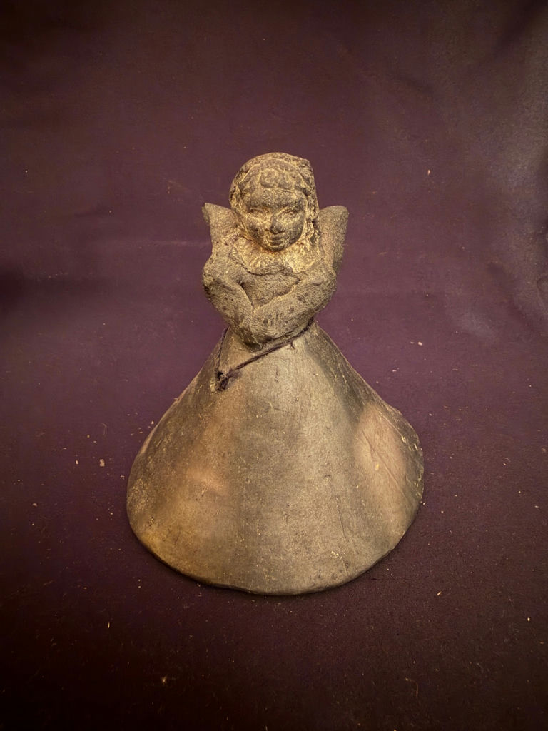 Vintage Mexican folk art bell - image 1 of 5