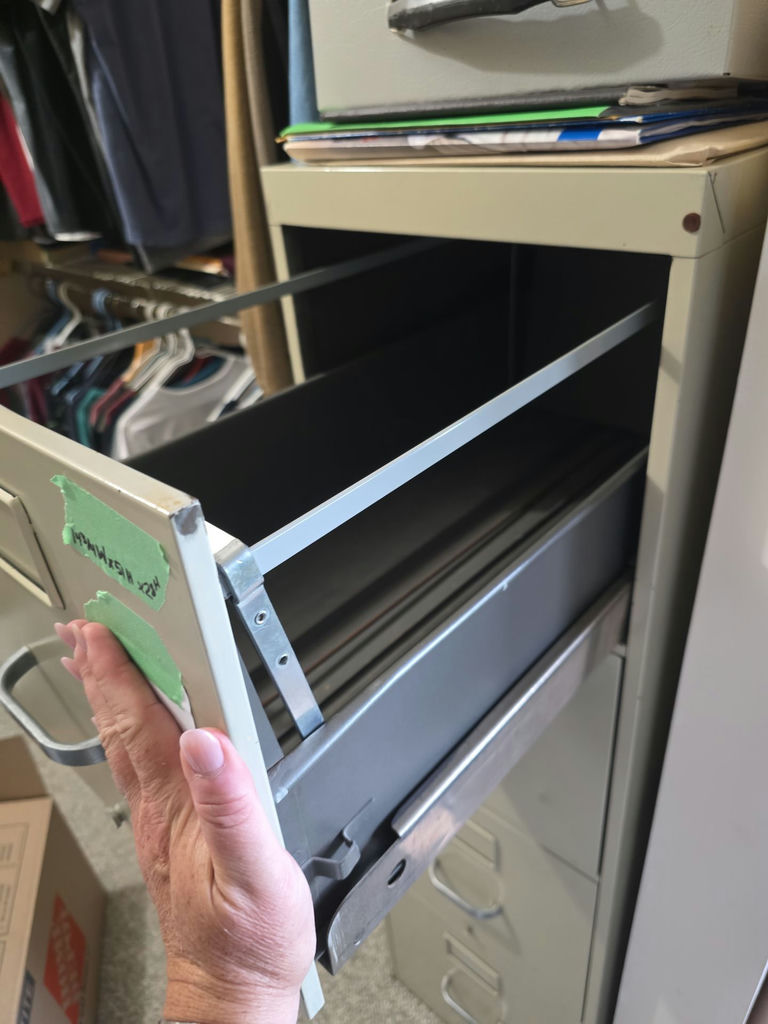 Four-Drawer Metal Filing Cabinet - image 2 of 3