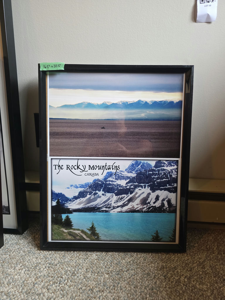 Collection of Framed Mountain and Landscape Prints - image 2 of 6