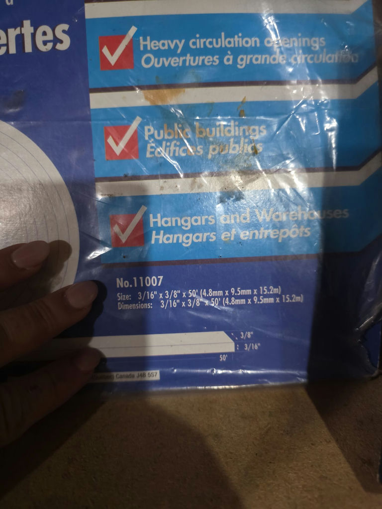 Foam Tape Rolls and Climalloc Weather Strip - image 4 of 6