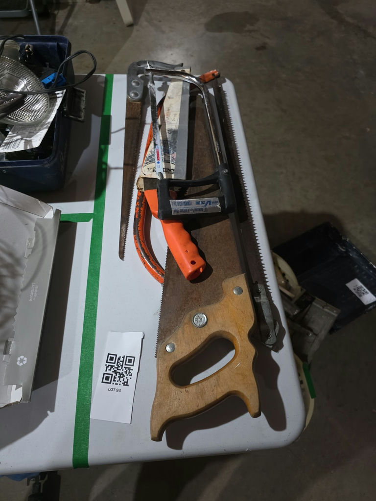 Assorted Hand Saws and Hacksaw - image 1 of 2