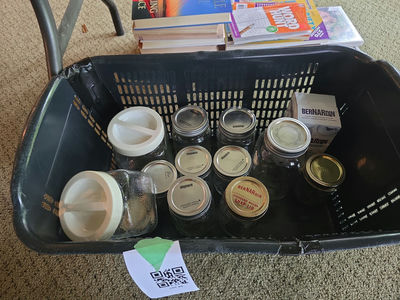 Bernardin Mason Jars and Snap Lids Assortment - Image 1 of 4