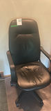 Black Rolling Office Chair - thumbnail 2 of 7
