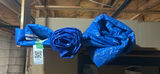 Assorted Blue Tarps and Rolled Covers - thumbnail 1 of 6