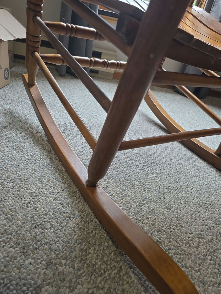 Wooden Rocking Chair - image 3 of 7