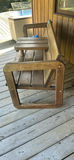 Custom Wooden Bench with Center Table - thumbnail 6 of 8