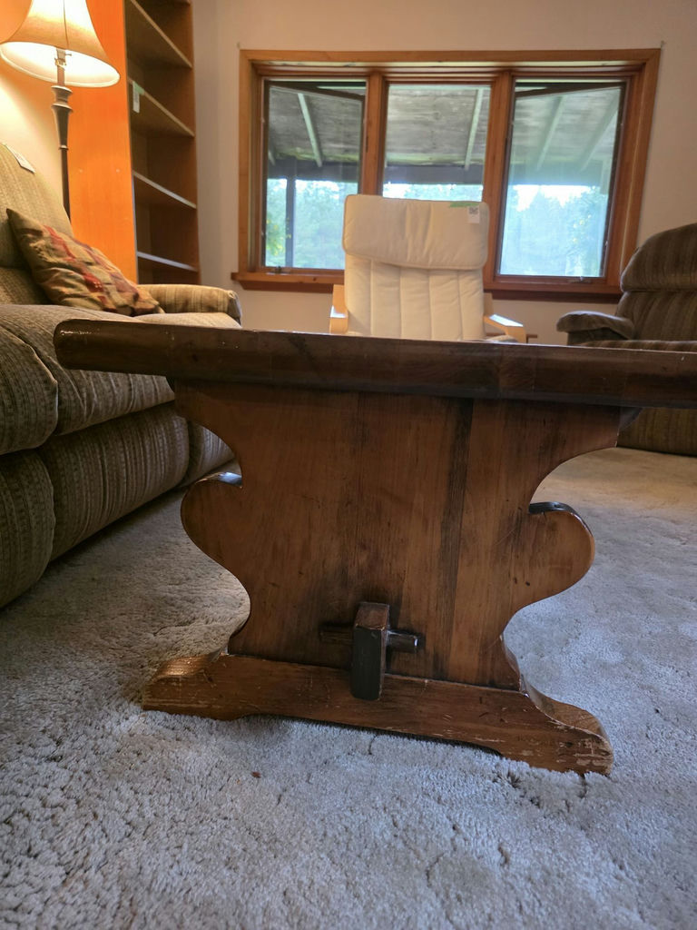 Wooden Coffee Table - image 3 of 6