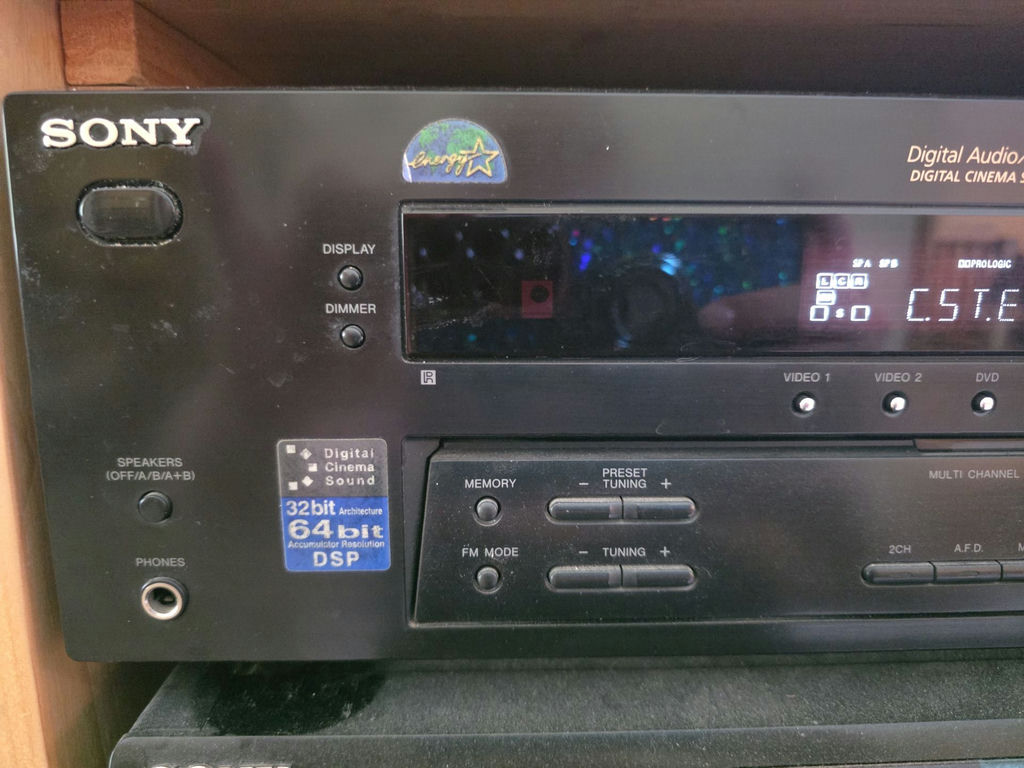Sony Audio Receiver and 5 CD Changer - image 4 of 6