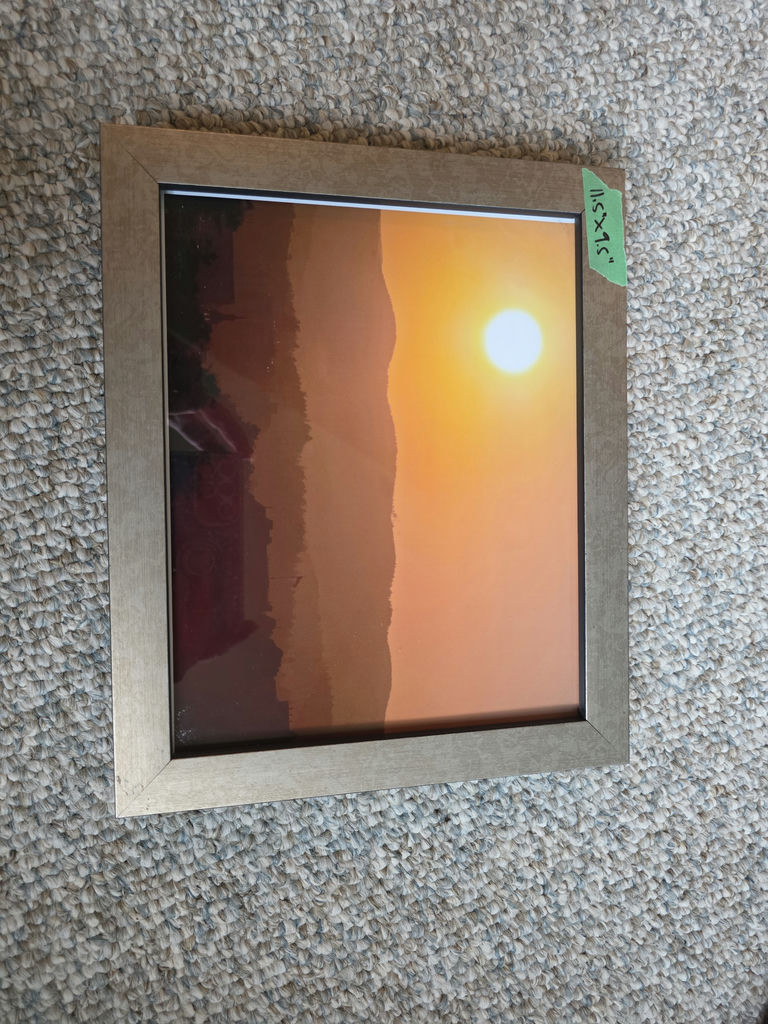 Collection of Framed Mountain and Landscape Prints - image 5 of 6