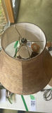 Pair of Table Lamps with Brown Shades - thumbnail 4 of 7