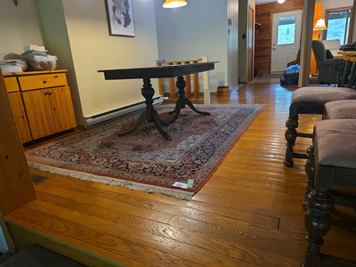 Patterned Area Rug 119 x 78 Inches - Image 1 of 6