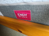 Wood Platform Bed Frame with Like New Endy Mattress - thumbnail 4 of 9