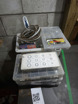 Assorted Hardware and Fastener Organizer Boxes - Image 1 of 4