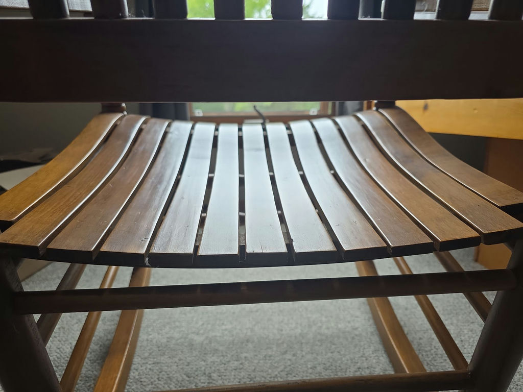 Wooden Rocking Chair - image 4 of 7