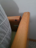 Wood Platform Bed Frame with Like New Endy Mattress - thumbnail 5 of 9