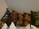 Pillows Lot And Wooden Hanger Lot - thumbnail 3 of 3