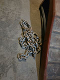 Pair of Metal Vehicle Ramps and Safety Chain - thumbnail 3 of 4
