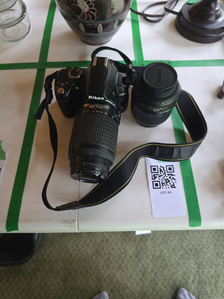 NIKON D3000 Camera And Extra Lens - image 1 of 11