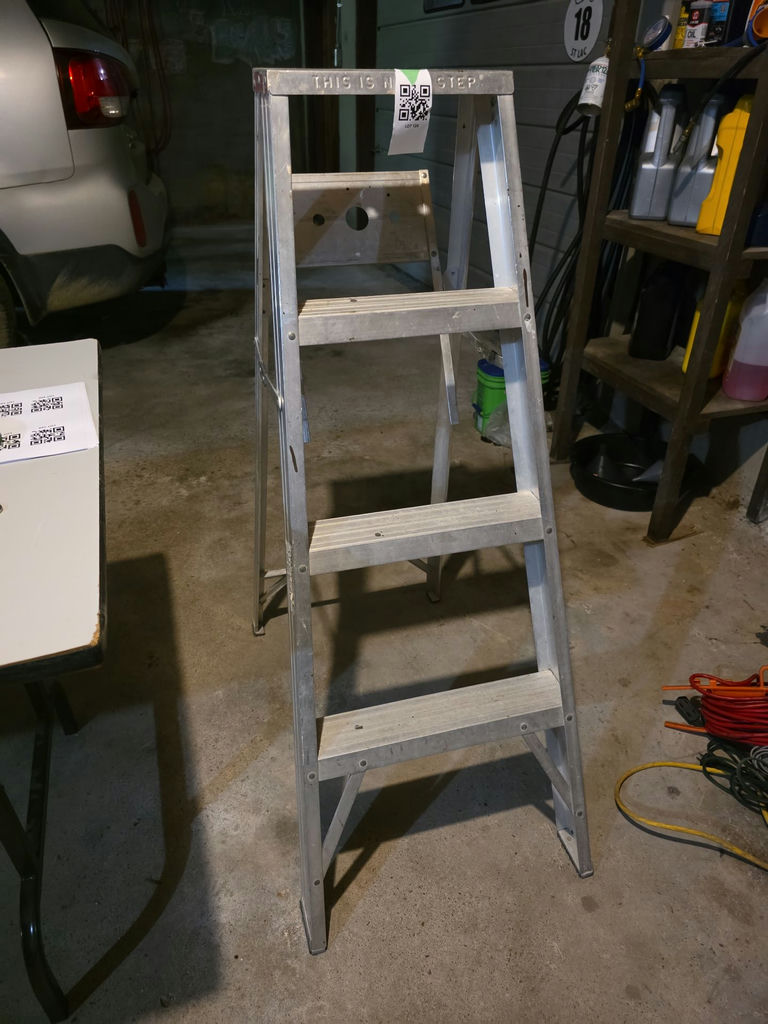Aluminum Step Ladder - image 1 of 2