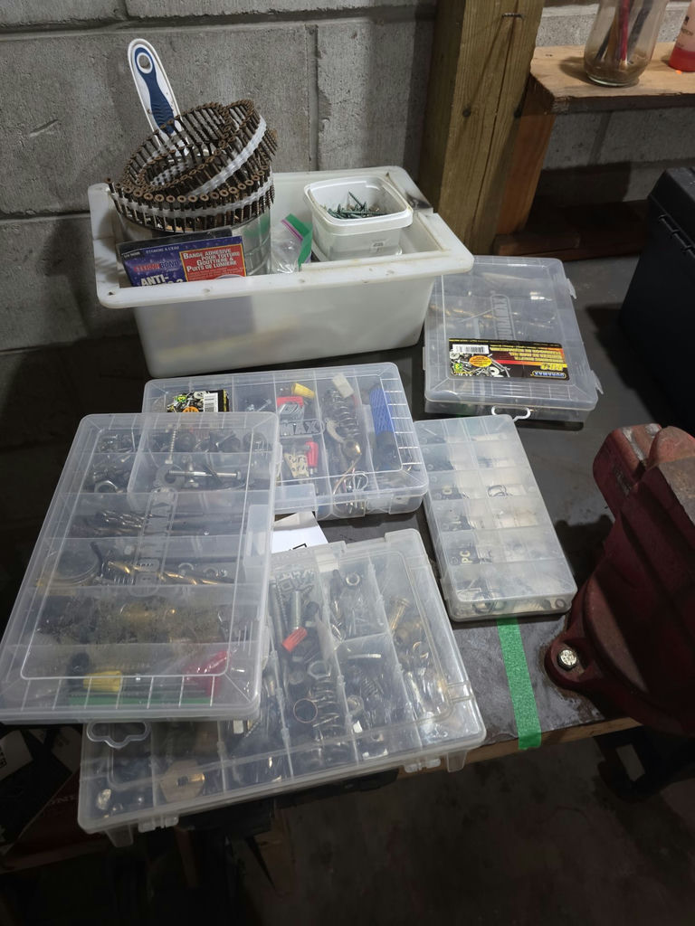 Assorted Hardware and Fastener Organizer Boxes - image 2 of 4