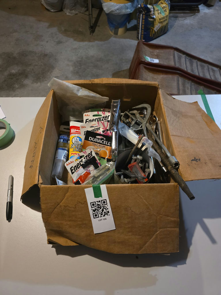 Assorted Hand Tools, Hardware, and Batteries - image 1 of 4