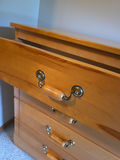 Wooden Four-Drawer Chest Dresser - thumbnail 3 of 6
