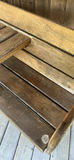 Custom Wooden Bench with Center Table - thumbnail 8 of 8