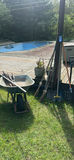 Assorted Yard and Garden Tools with Wheelbarrow - thumbnail 1 of 10