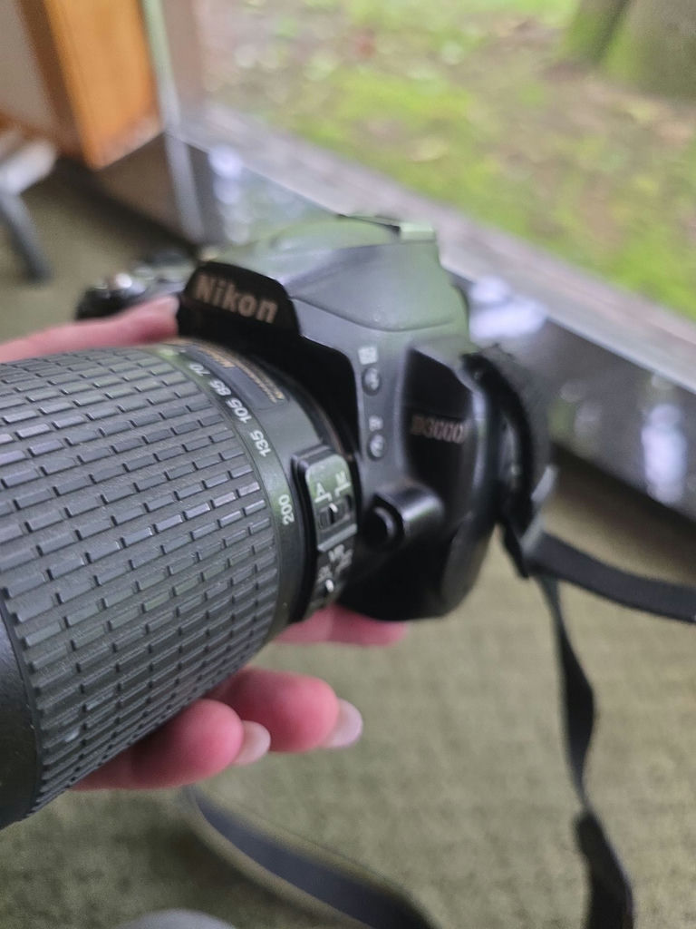 NIKON D3000 Camera And Extra Lens - image 8 of 11
