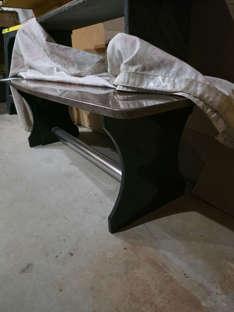 Stone Top Bench - image 4 of 5