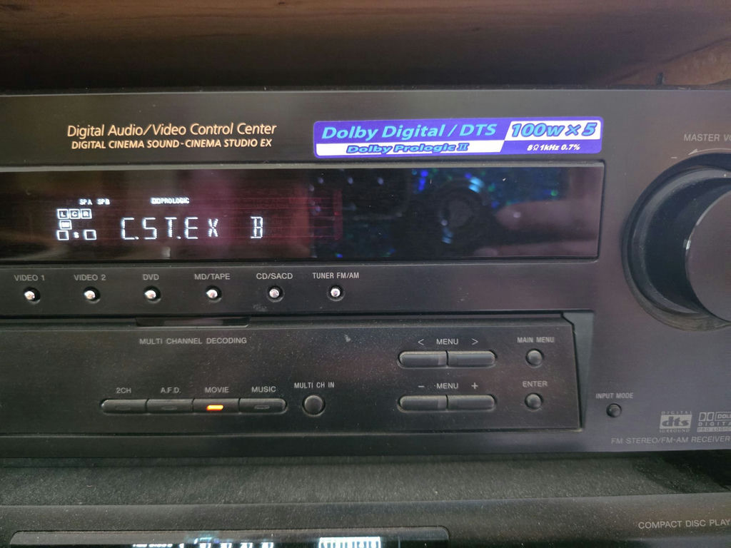Sony Audio Receiver and 5 CD Changer - image 5 of 6