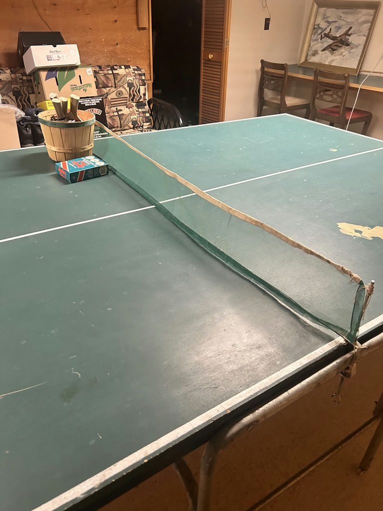 Green Folding Ping Pong Table with Net and Paddles - image 6 of 11