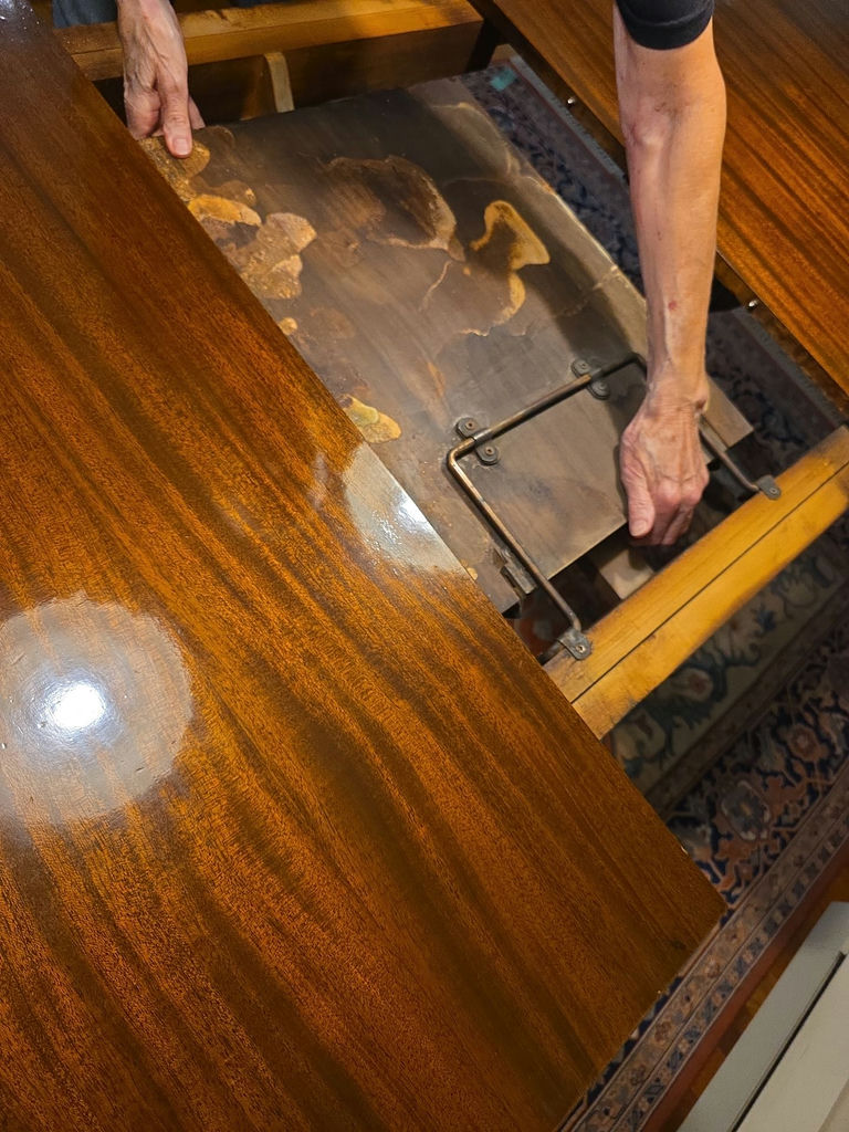 Wood Dining Table with Insert Leaf - image 6 of 13