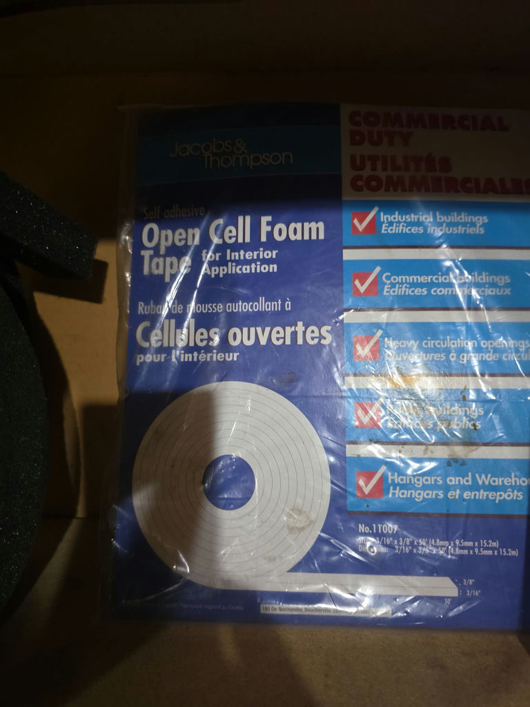 Foam Tape Rolls and Climalloc Weather Strip - image 3 of 6