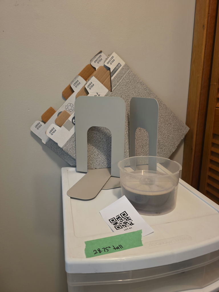 Plastic Storage Drawer Organizer Unit Plus Office Accessories - image 3 of 4
